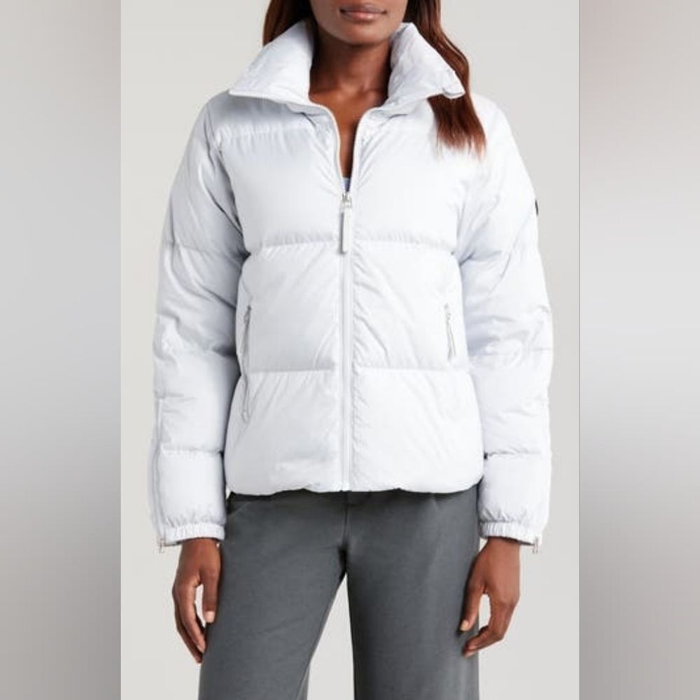 Vuori Hillside Down Women's Light Gray Puffer Jacket
